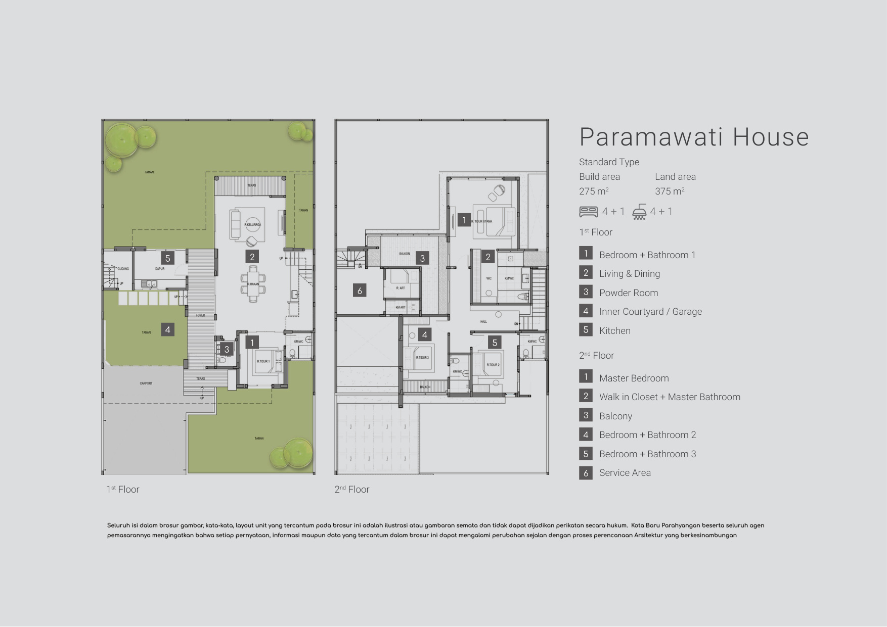 Denah TATAR PARAMAWATI